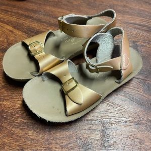 Salt Water Sandals by Hoy
Gold 
Size 11
Great condition
